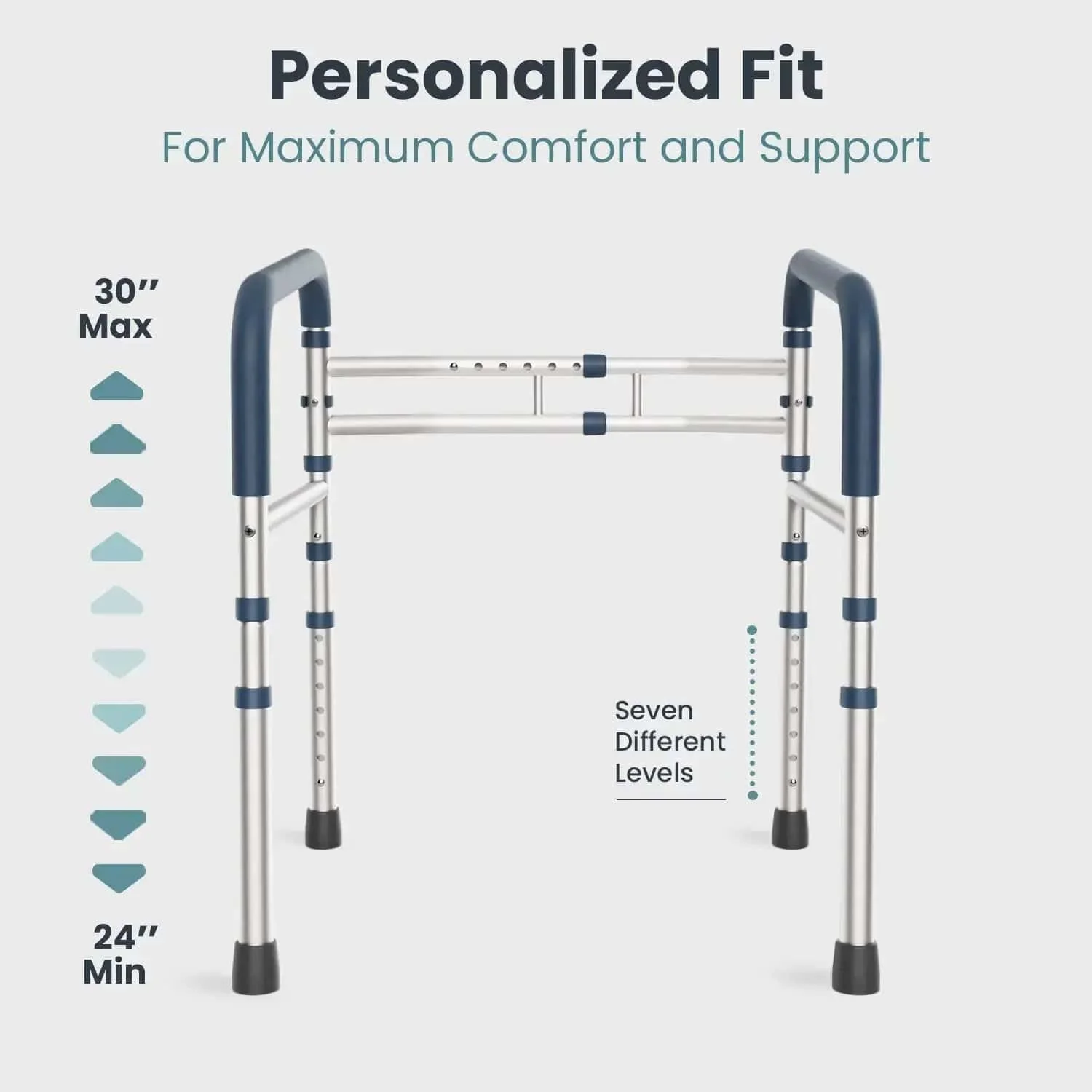 Toilet Safety Rail (350lb) - Image 3